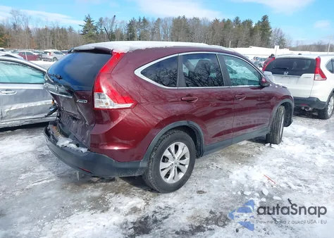 2013 Honda Cr-V Ex-L z USA, uszkodzony, nr VIN 5J6RM4H70DL076076